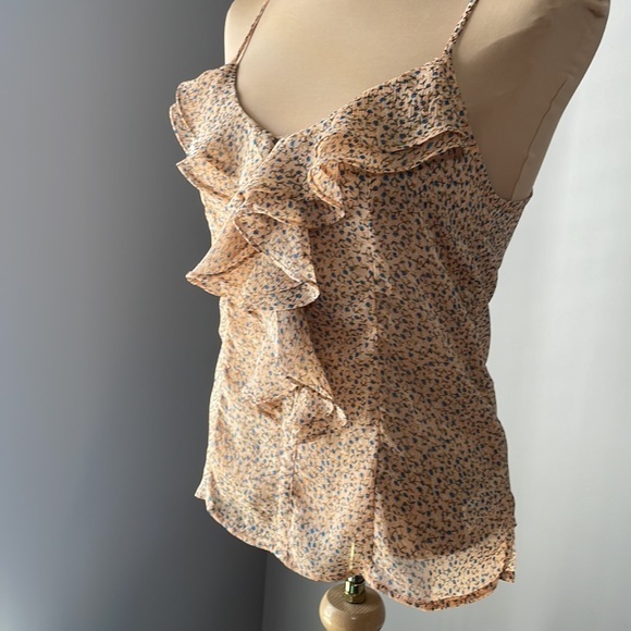 Forever 21 Tops - Forever 21 Floral Camisole L with Zippered back